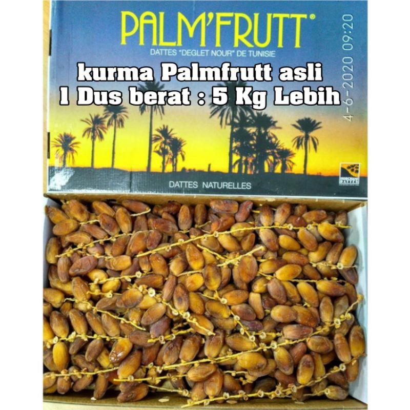 

kurma PALMFRUTT 1 DUS 5KG ( Palmfrutt asli ) ORIGINAL