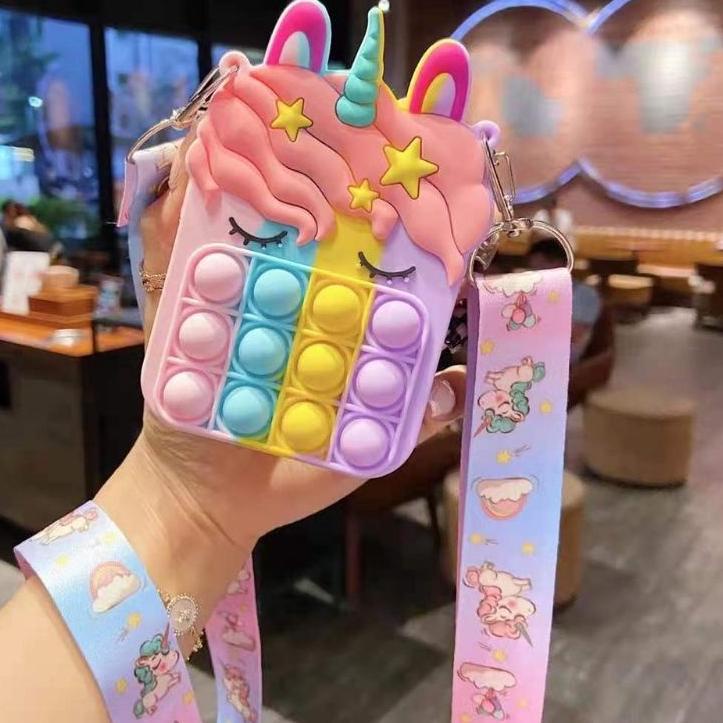 

✔️FRESH✔️ KOTAK PENSIL POP IT/POP IT SILICONE BAG