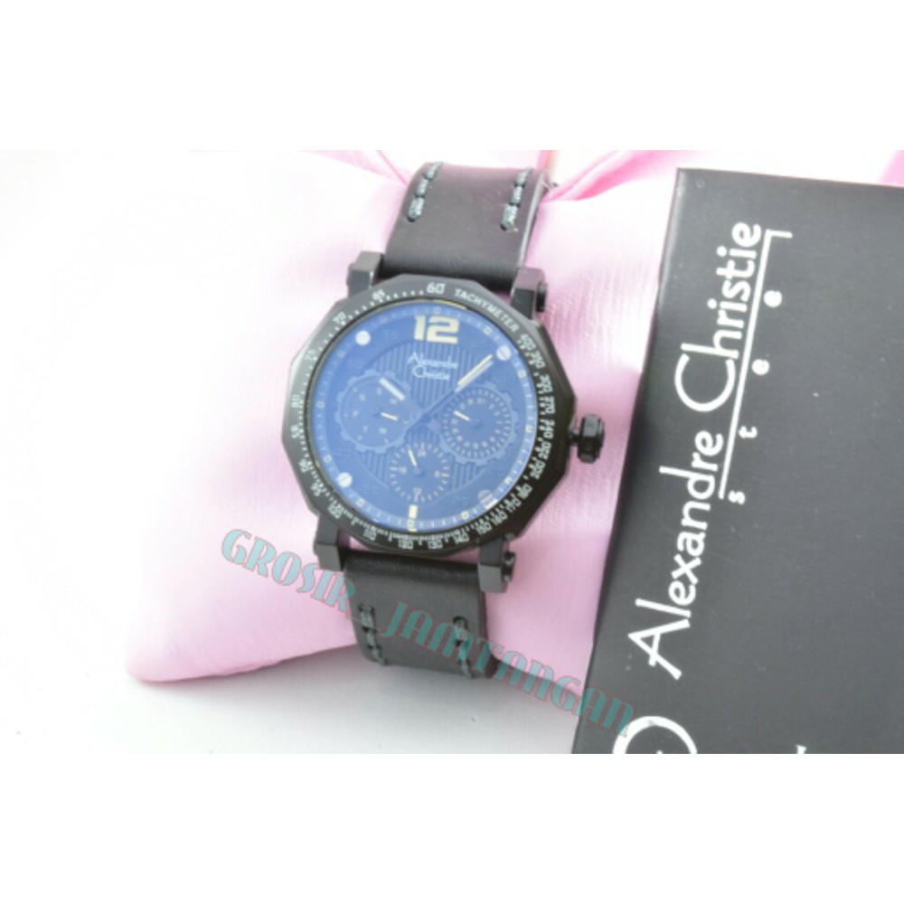 JAM TANGAN WANITA ALEXANDRE CHRISTIE 6373 MULTIFUNGSI/CHRONO JAM TANGAN ORIGINAL HARGA GROSIR TERM