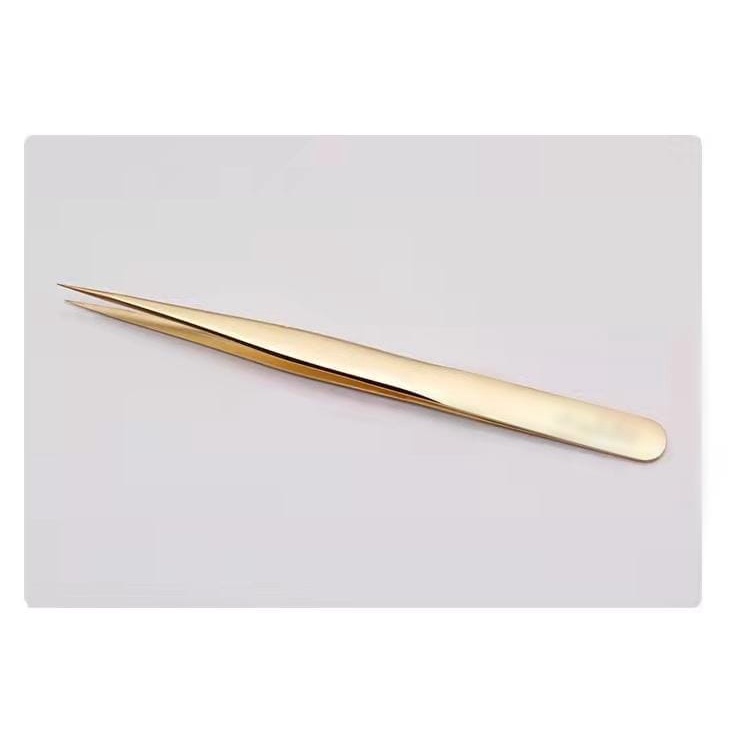 HEMOLA PINSET GOLD PINSET EYELASH EXTENSION GOOD QUALITY PINSET BULUMATA EYELASH