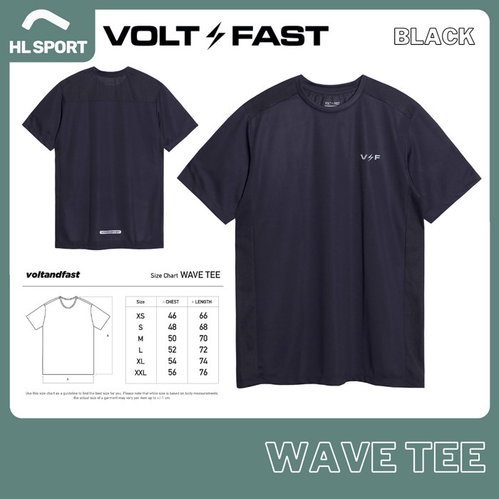 Volt and Fast VNF FastDry Wave Tee Running Sport Jersey Man and Woman