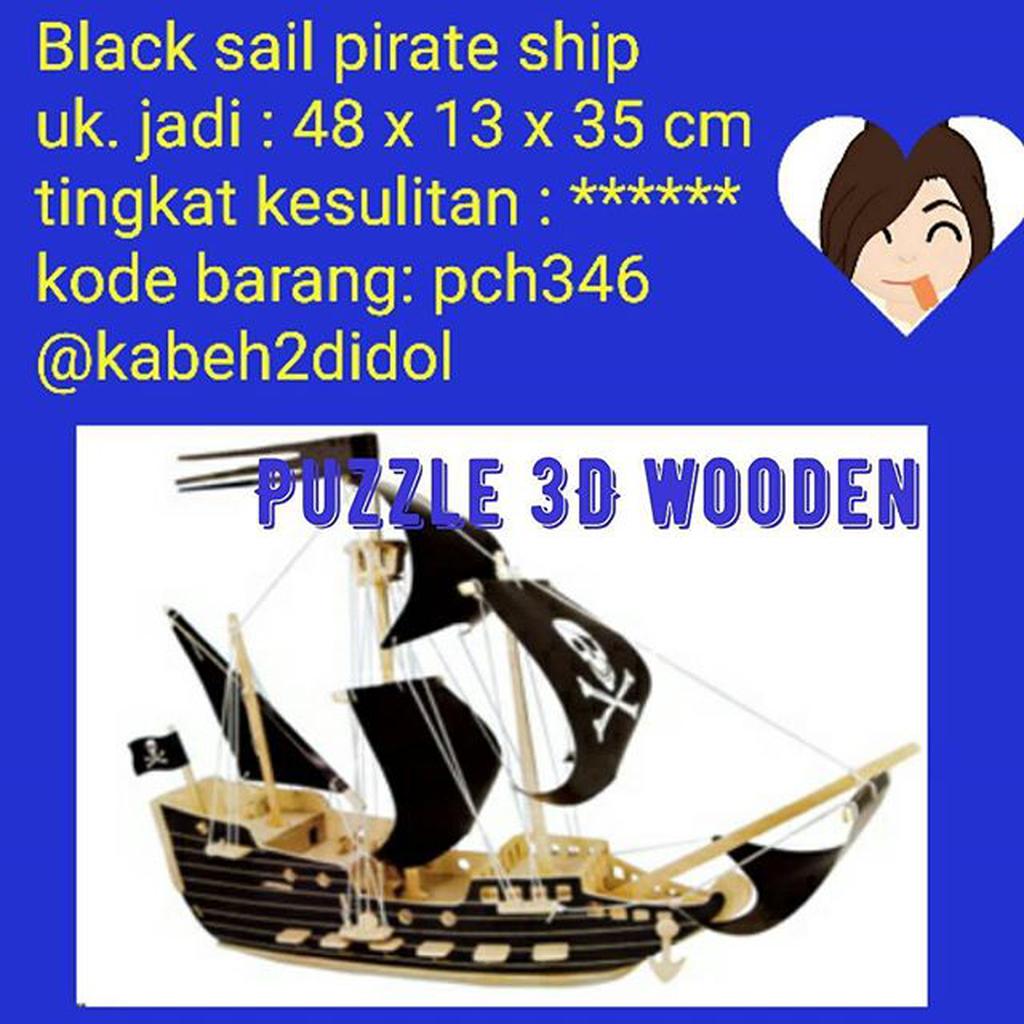 Puzzle 3D kapal