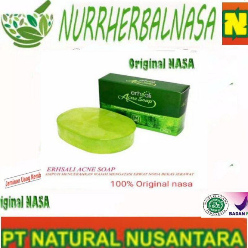 ACNE SOAP/ SABUN ERHSALI SABUN JEREAT asli original NASA/ stockist nasa