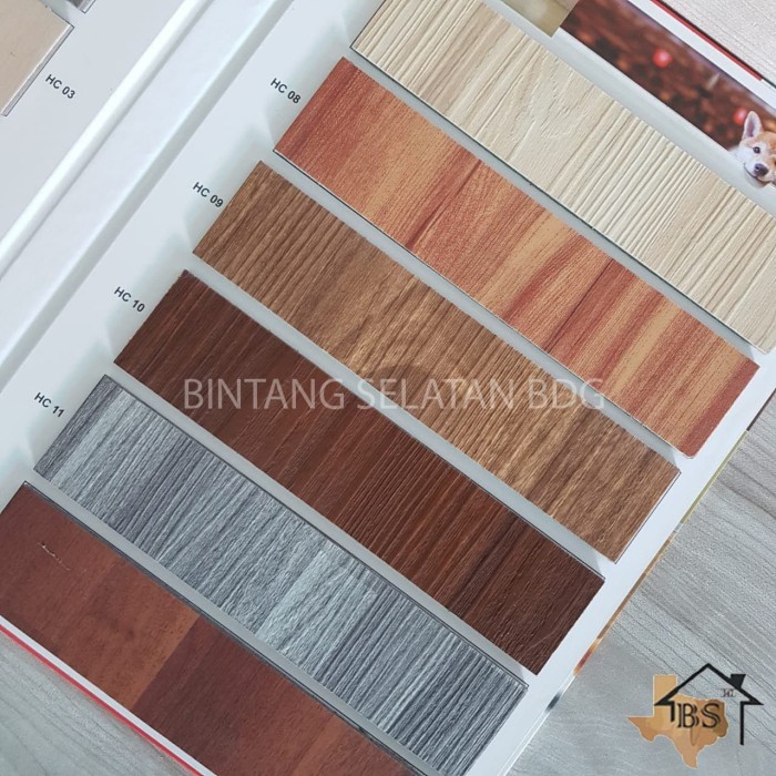 VINYL JB FLOORING LANTAI KAYU PARKIT PLANKS  JB HACIKO 180X910 METER