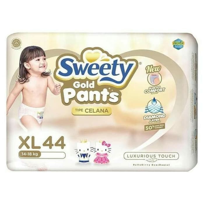 popok sweety gold pants S66/ XL44 / XXL36