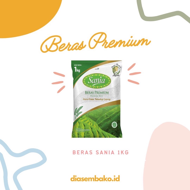 

Beras Sania / Fortune 1kg & Beras Repack