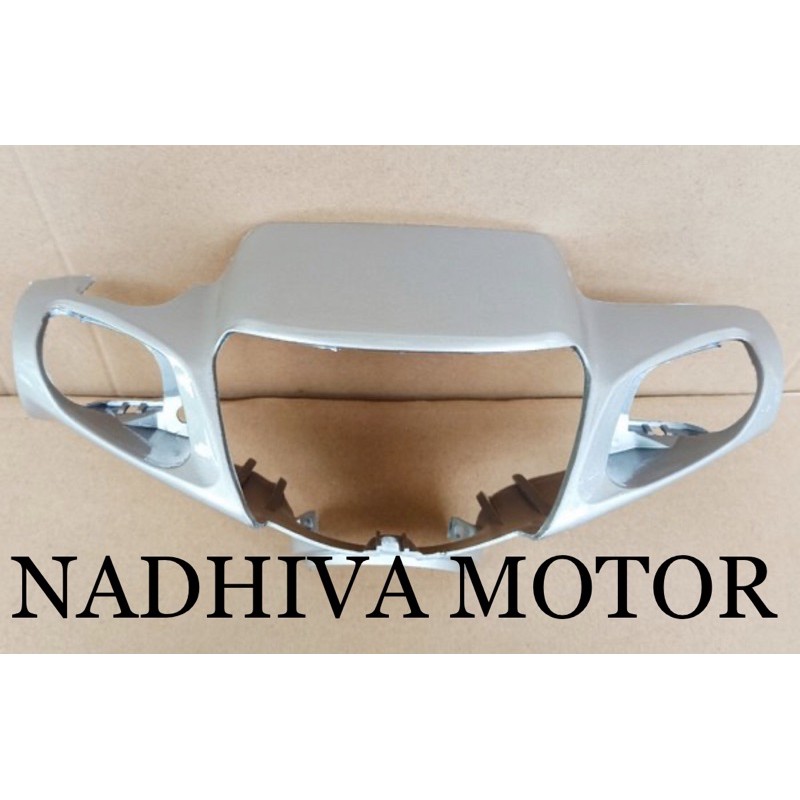 cover batok lampu kepala depan f1zr fizr silver