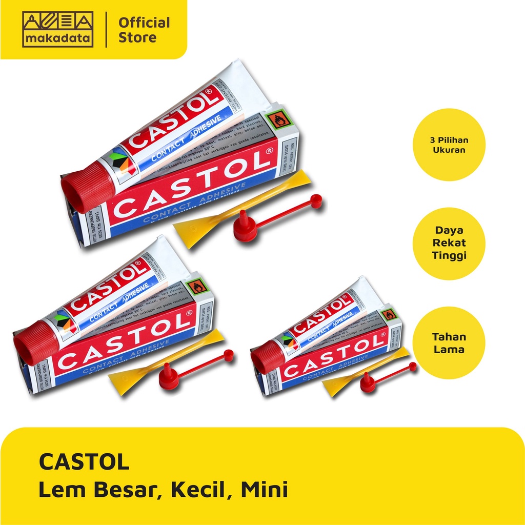 

GLUE / LEM CASTOL BESAR-KECIL-MINI (1PCS) MURAH