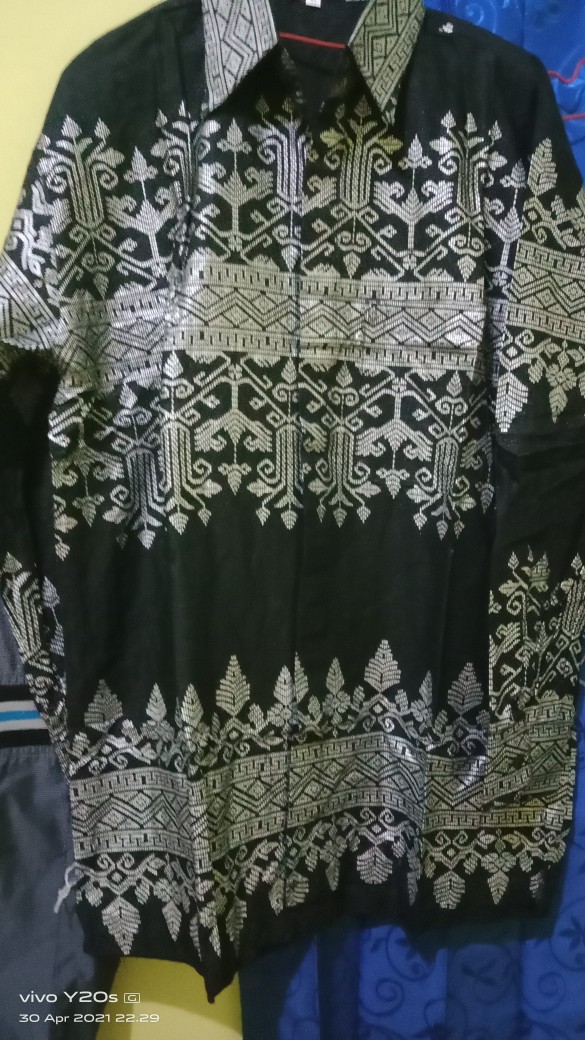 Bswart Batik M L Xl Xxl Xxxlhrb026 Kenongo Hem Pendek Padi Pekalongan M L Xl Batik Pria Murah Modern