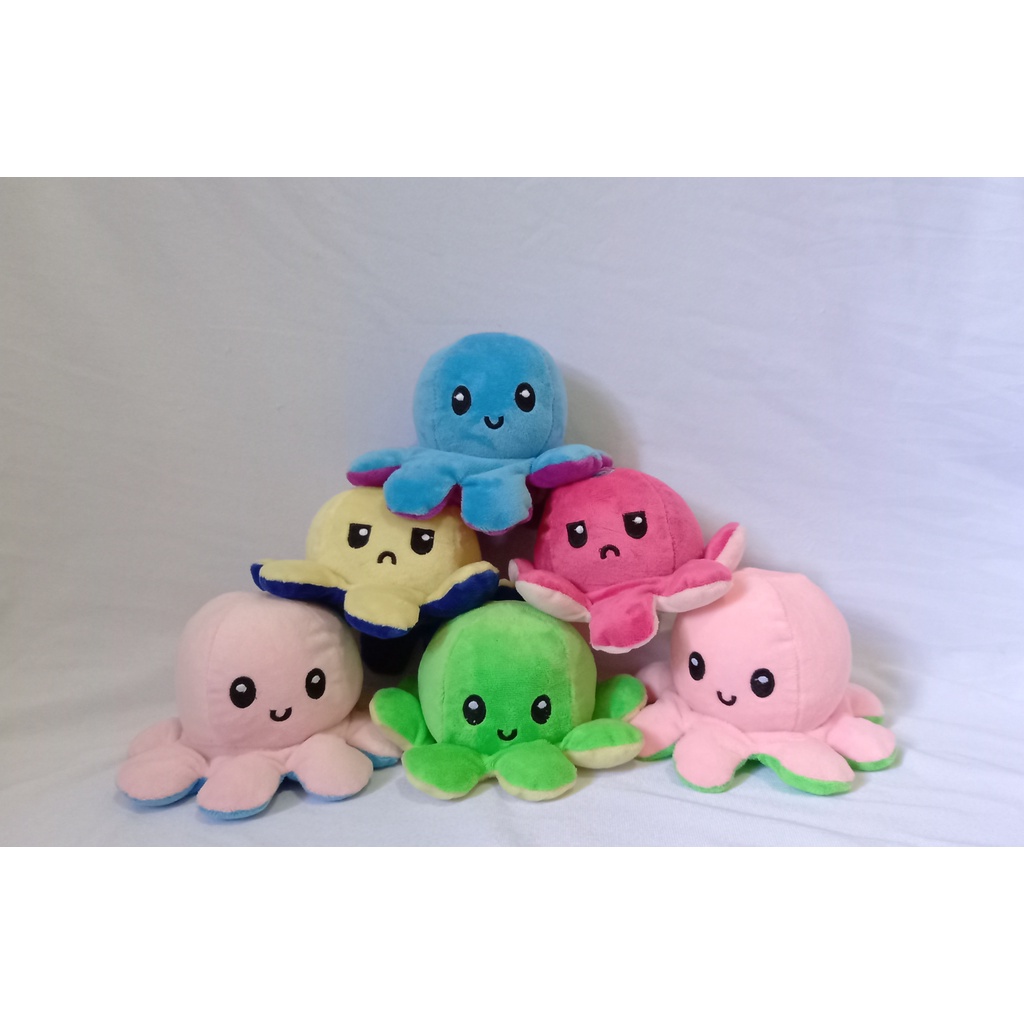 Boneka Gurita Mini Bolak-Balik