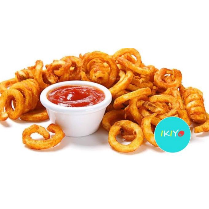 

windytriastuti13 FRENCH FRIES CURLY / KENTANG GORENG - FROZEN FOOD / CURLY IMPORT 1 KG TERLARIS TERPERCAYA ORIGINAL