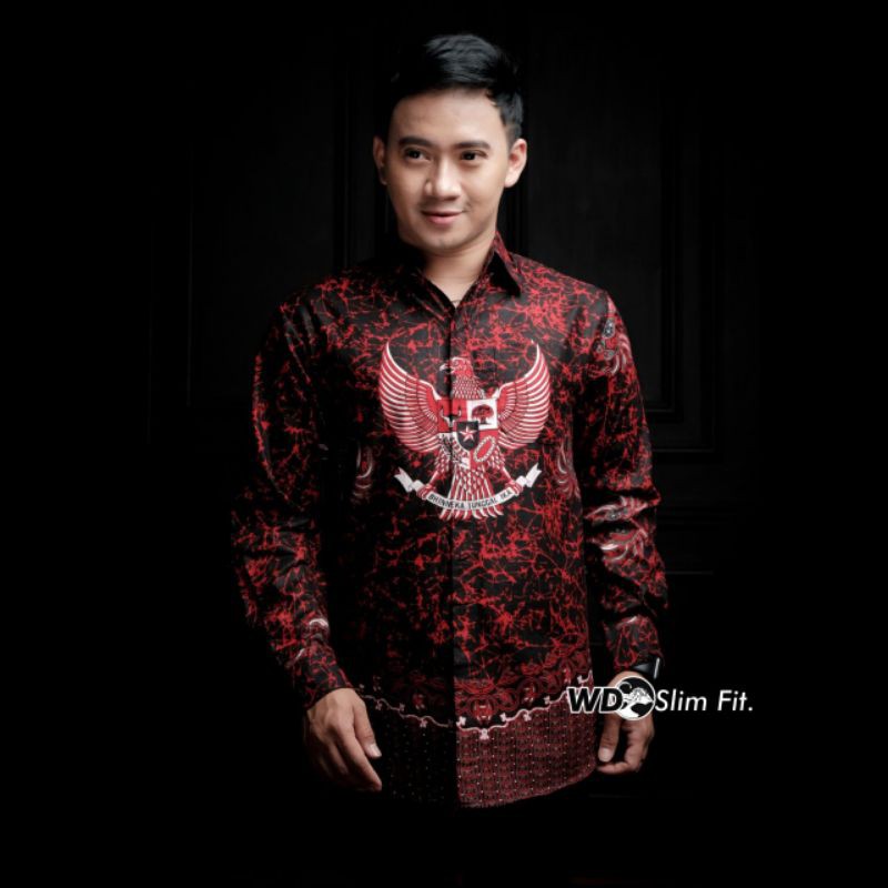 COUPLE BATIK KEMEJA TUNIK GARUDA