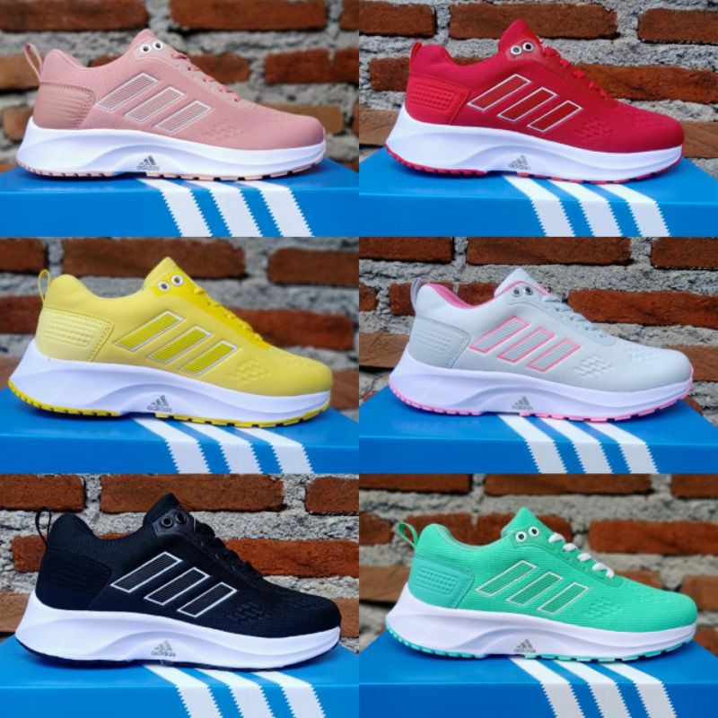 SEPATU AEROBIK WANITA ADIDAS SEPATU SENAM GYM FITNESS BAGUS SEPATU SPORT IMPORT CEWEK VIETNAM