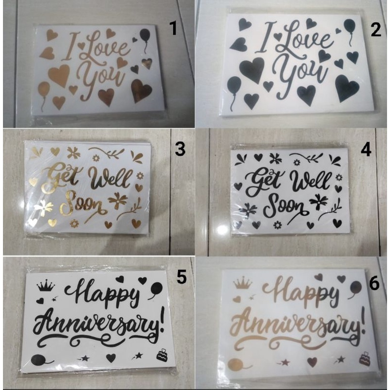 

STIKER BALON PVC UKURAN 21 X 29 UCAPAN