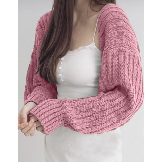 LIAM oversize bolero/sweater corean basicc rajut