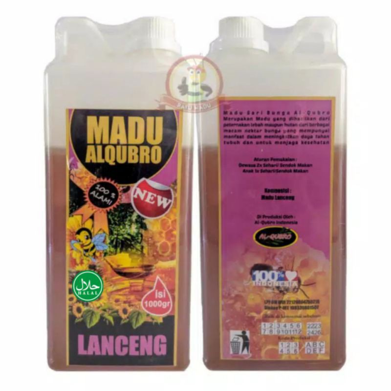 Jual Madu lanceng - Madu Murni Al Qubro 1Kg | Shopee Indonesia