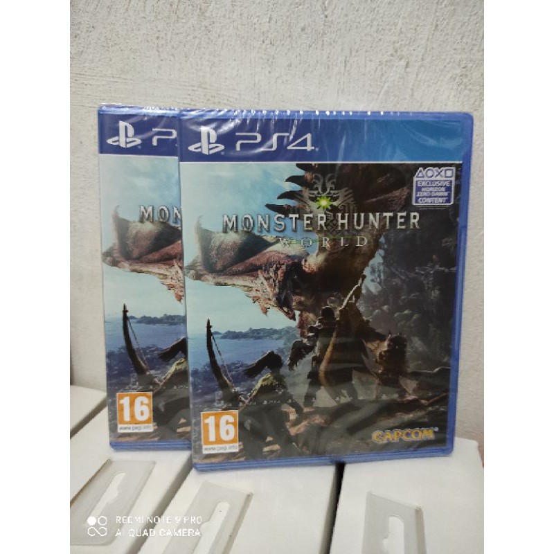 PS4 MONSTER HUNTER WORLD REGION 2 ENGLISH