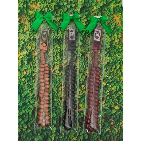 souvenir tasbih 33 Butir Kemas Plastik