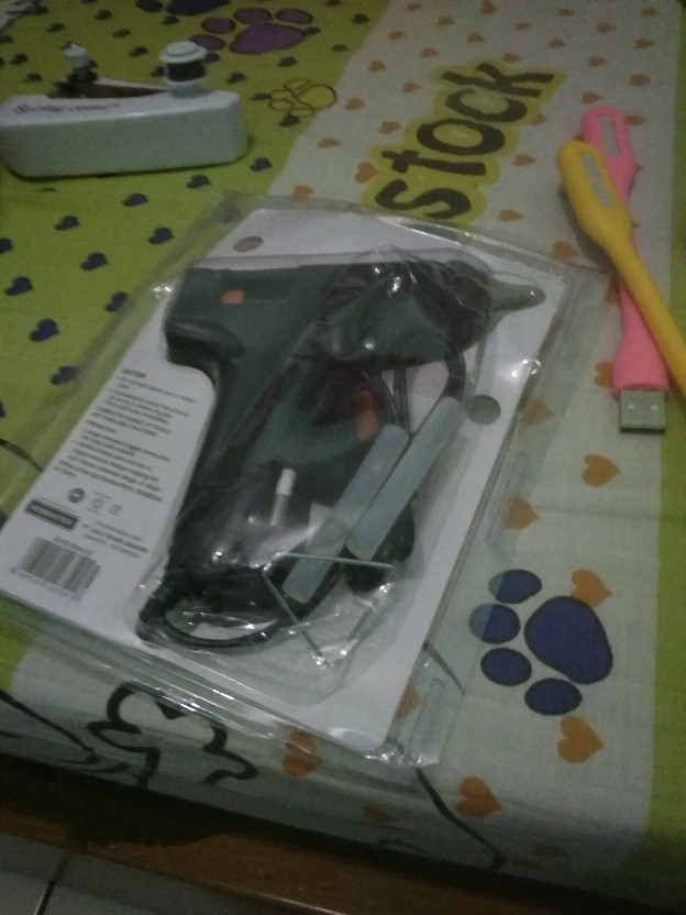 Kenmaster Km-ks15 Glue Gun 15watt Switch On Off - Lem Tembak