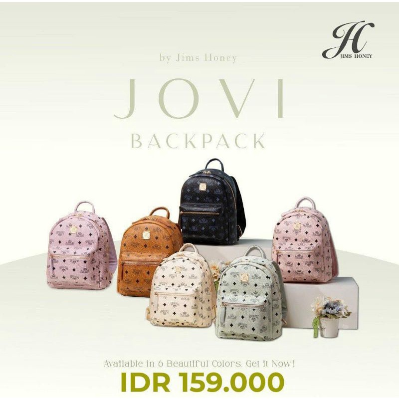 JOVI BACKPACK TAS RANSEL WANITA