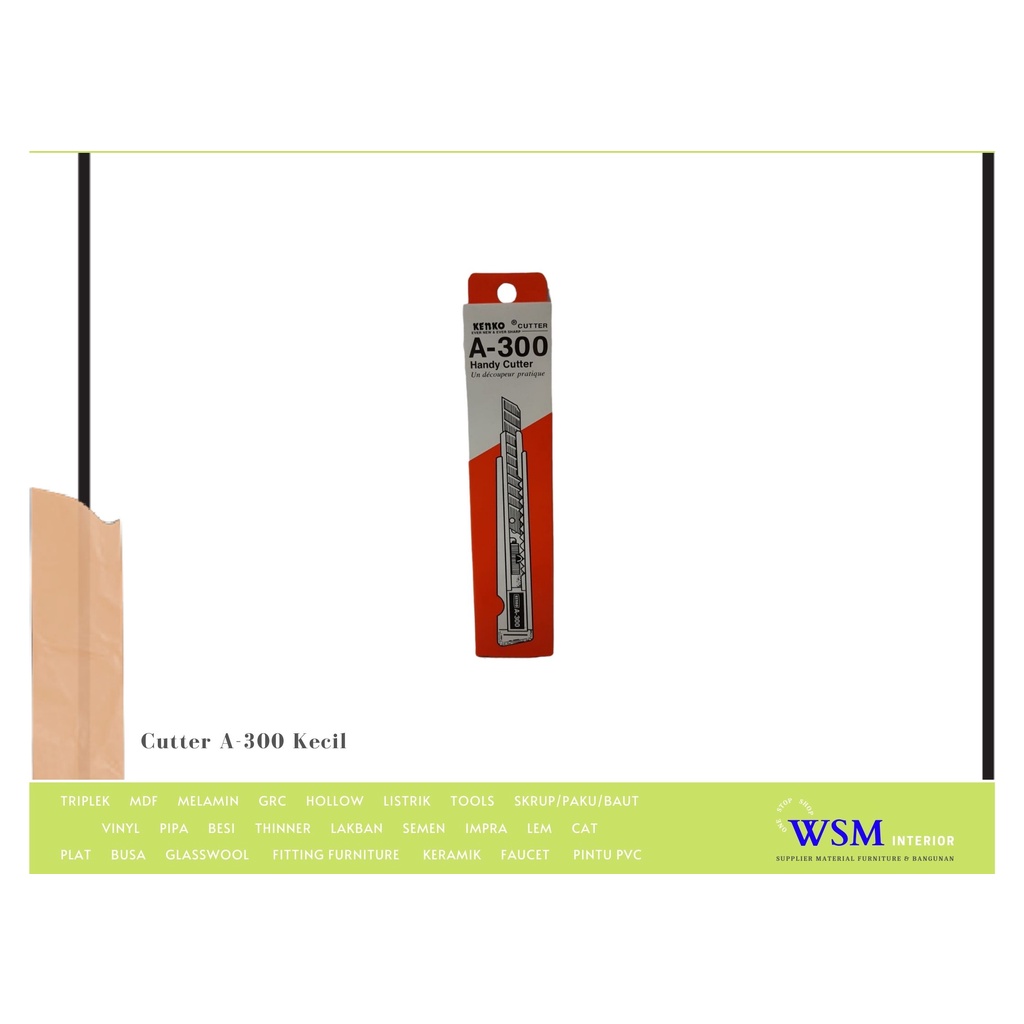 

Cutter A-300 L-500 Cutter Besar Cutter Kecil Pemotong