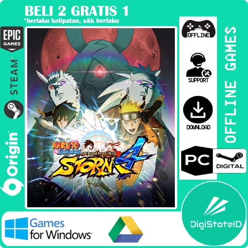 Naruto Shippuden Ultimate Ninja Storm 4 - Game PC