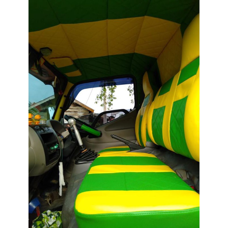 sarung jok plafon full kabin+ pintu truk CANTER,, RAGASA,, DYNA,, DUTRO, ELF,, GIGA,,,UMPLUNG