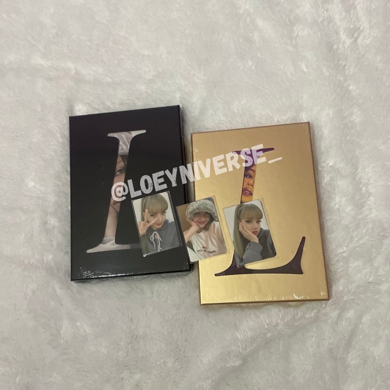 LALISA 1st SOLO ALBUM [ready stock]