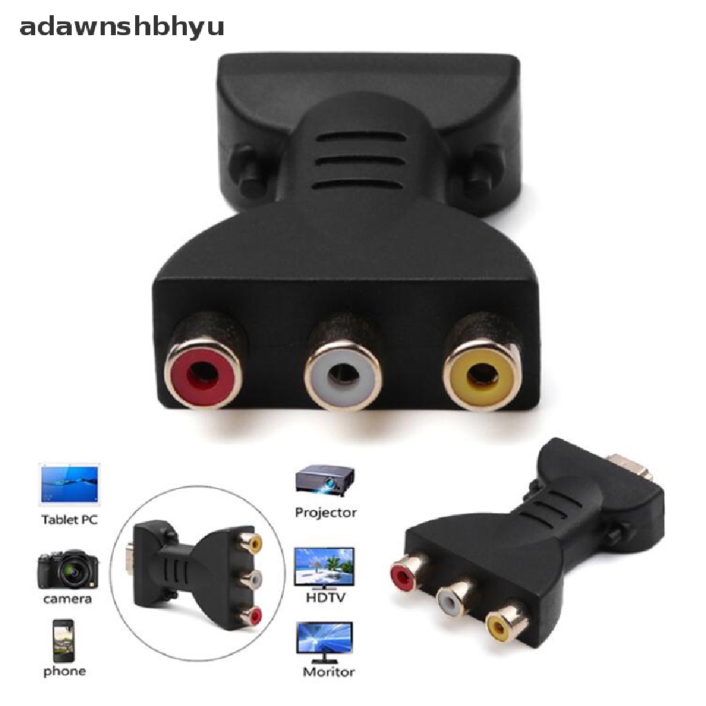 Adawnshbhyu Kabel Adapter HDMI 1080p Ke VGA RCA