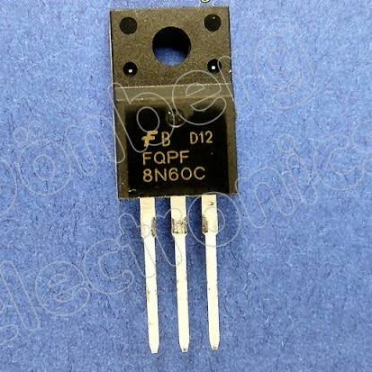 FQPF 8N60C FQPF8N60C 8N60 Mosfet N-Channel 8A 600V