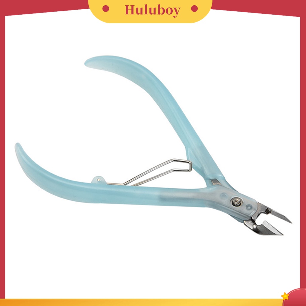Huluboy Huluboy♡ Gunting Kuku Mini Portable Bahan Stainless Steel Untuk Rumah