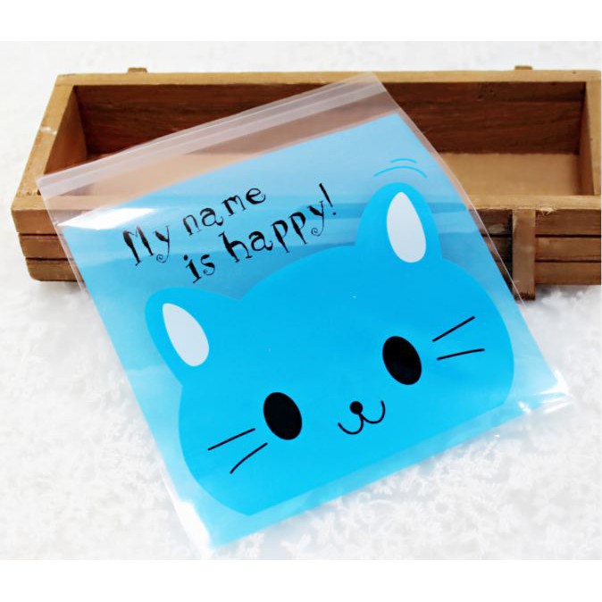 

Plastik Fancy Cookies - Kue - Permen - Accessories Happy Cat 10x10