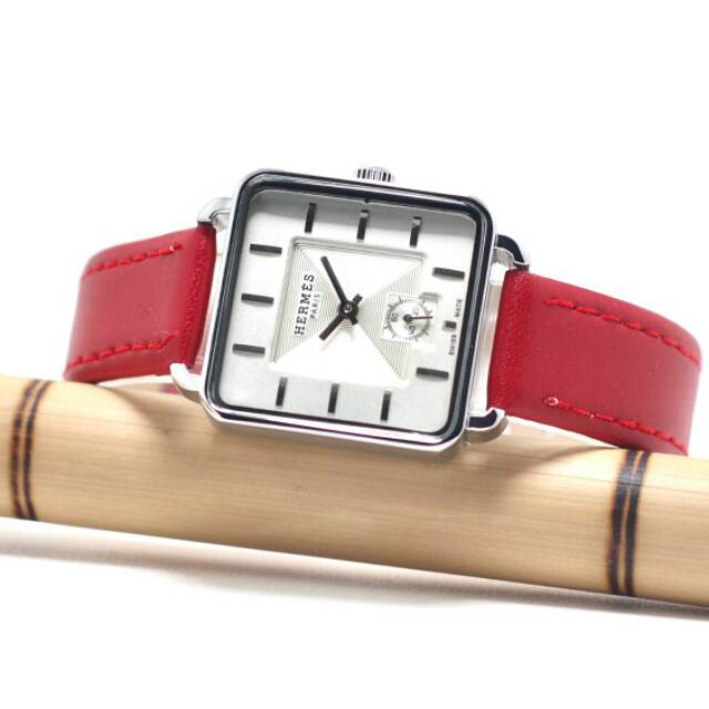 JAM TANGAN CEWEK/WANITA H. S. M KW SUPER KULIT TERBARU ELEGANT HARGA BERSAHABAT...