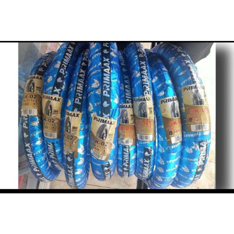 Ban DonatBan Luar Primax SK01 & SK 02Ukuran50/90-17,60,70,80,90/80-17,100/70-17
