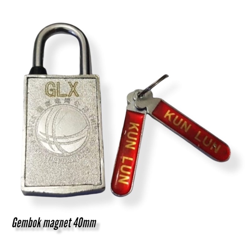 Gembok magnet glx 40mm tampa lubang u