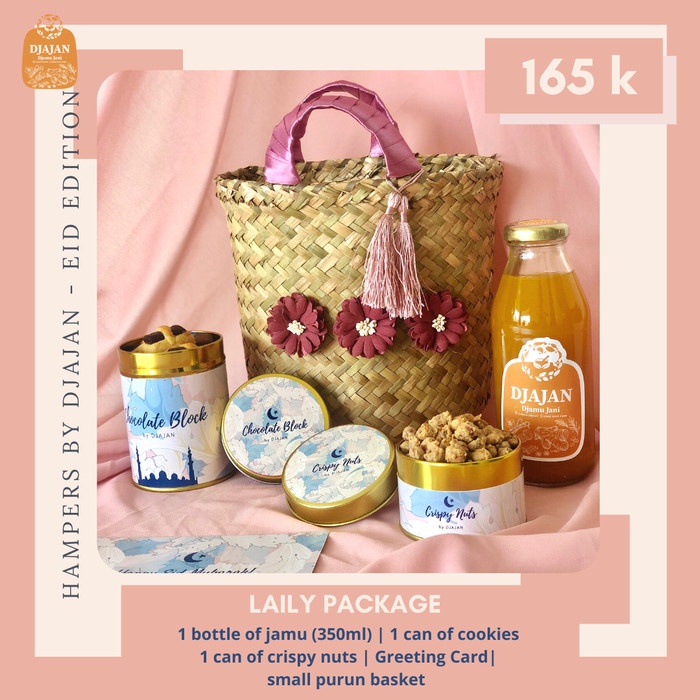 

Hampers Lebaran Idul Fitri Cookies & Jamu_Laily by DJAJAN