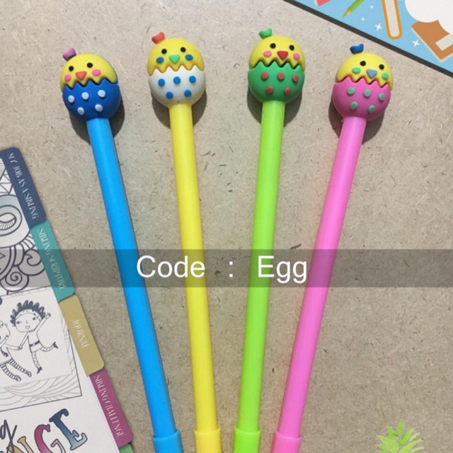 

Pulpen karakter : egg