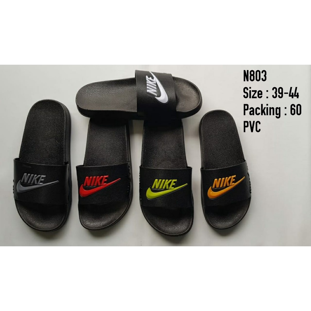 SANDAL COWOK IMPORT NIKEE JORDAN MBO 4 uk 36/44 FLIP FLOP  SENDAL SLOP PRIA KARET  TAHAN AIR LENTUR TERBARU TERLARIS