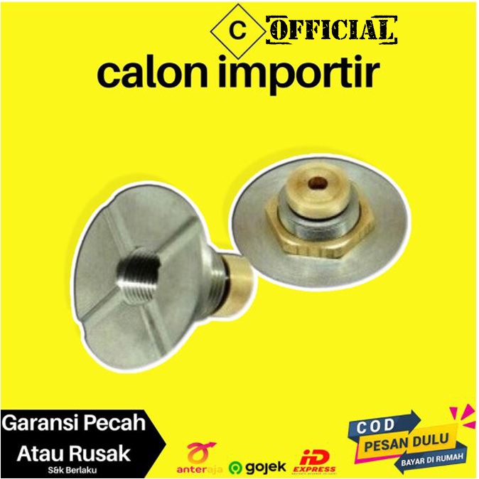Pin Konektor Connector 510 Self Adjusting Center Pin 22mm Spring Loaded Stainless Murah PILIHAN Ori