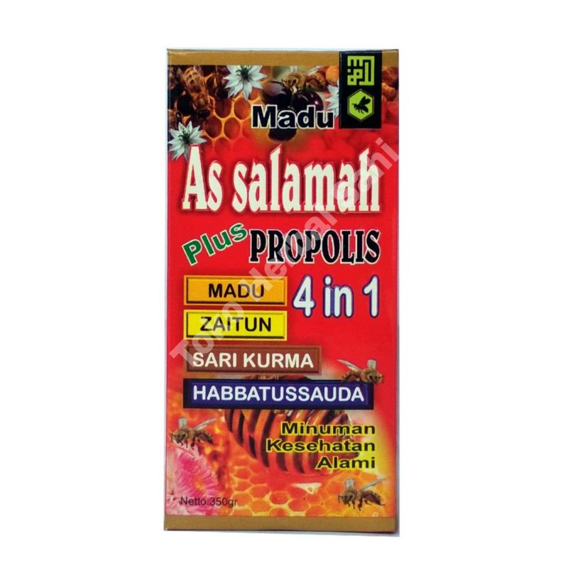 Madu Assalamah 4 in 1 - Madu Sari Kurma Zaitun plus Habbatussauda