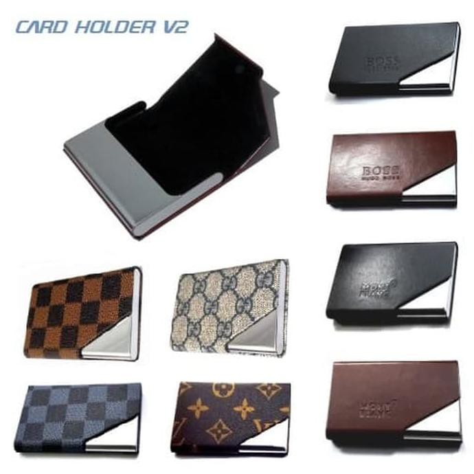 

Tempat Kartu Nama Stainless V2/ Elegant Name Card Holder TERPERCAYA