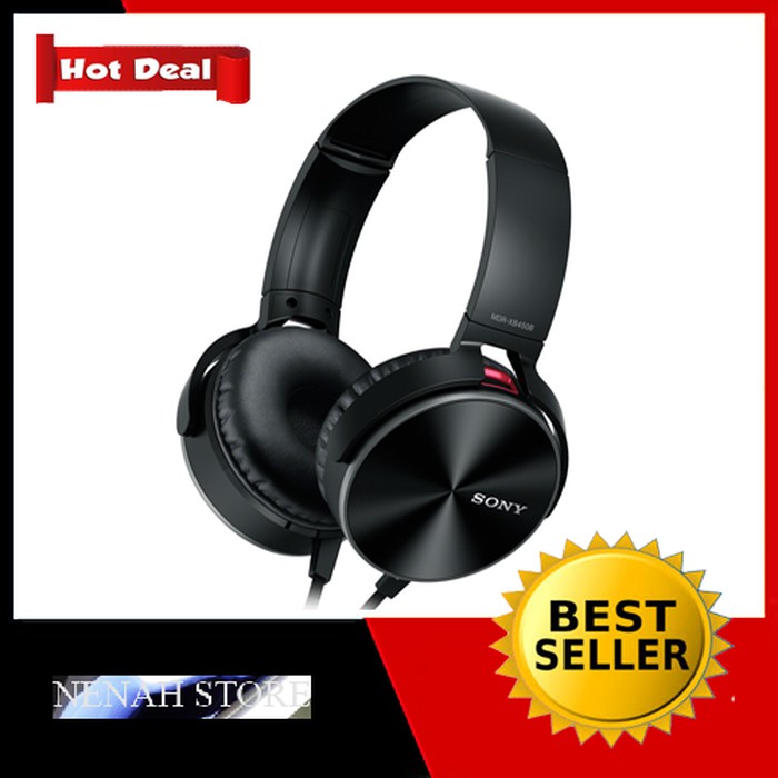 Elektronik - Audio - Headset Headset Sony Xb-450 | Extra Bass + Mic - Putih Promo