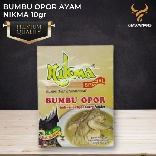 

Bumbu Masak Opor Nikma 20gr Daging Ayam Citarasa Khas Padang Minang