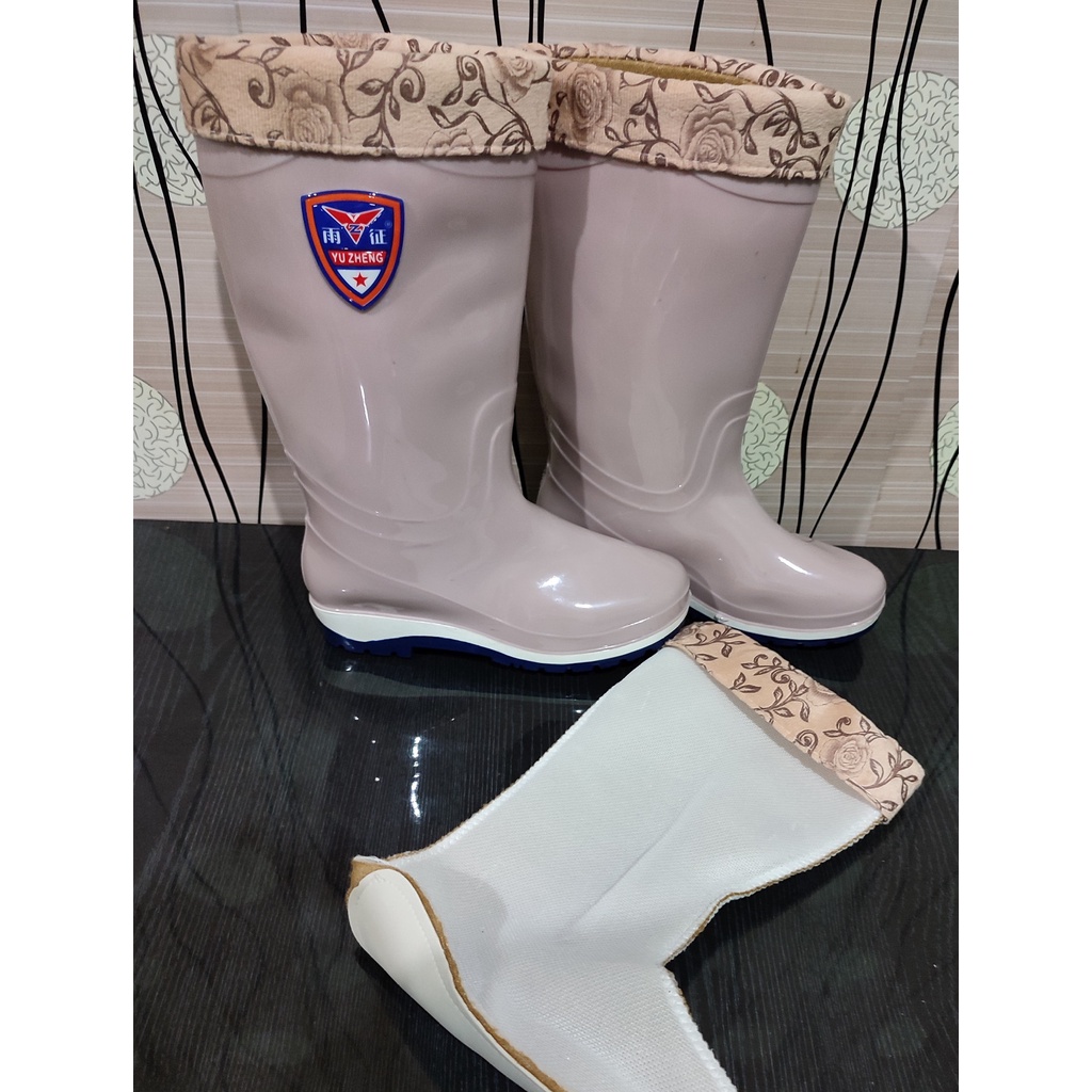 ANKLE BOOT KARET SEPATU BOOTS KARET WANITA 33cm SEPATU HUJAN ANTI AIR