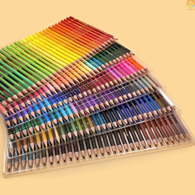 

48/72/120/160/180 OIL COLORED PENCILS SET PRE-SHARPENED COLOR PENCILS YHJTY54654