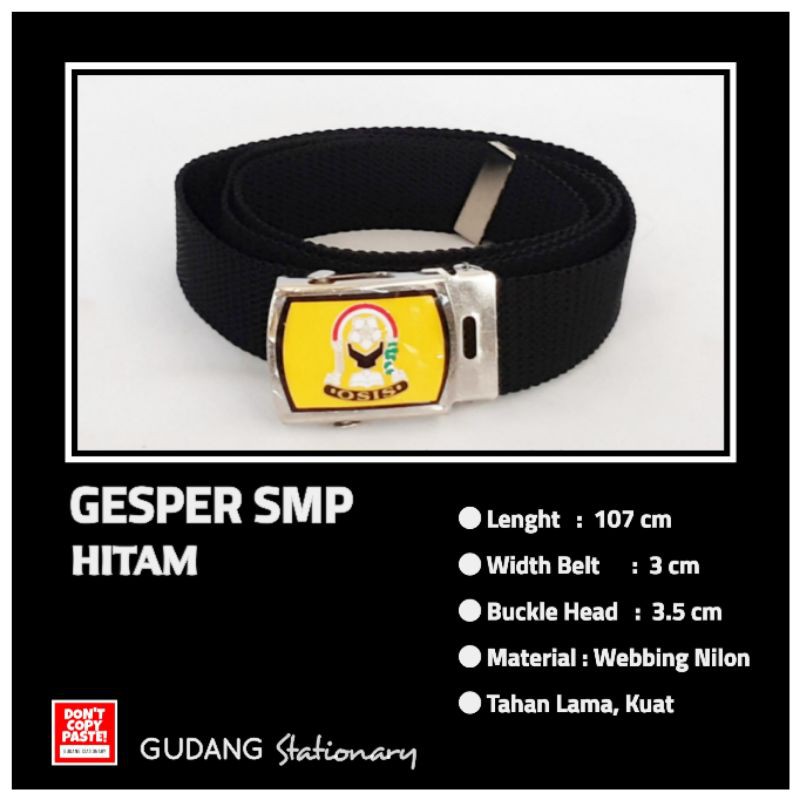 Gesper Seragam SMP