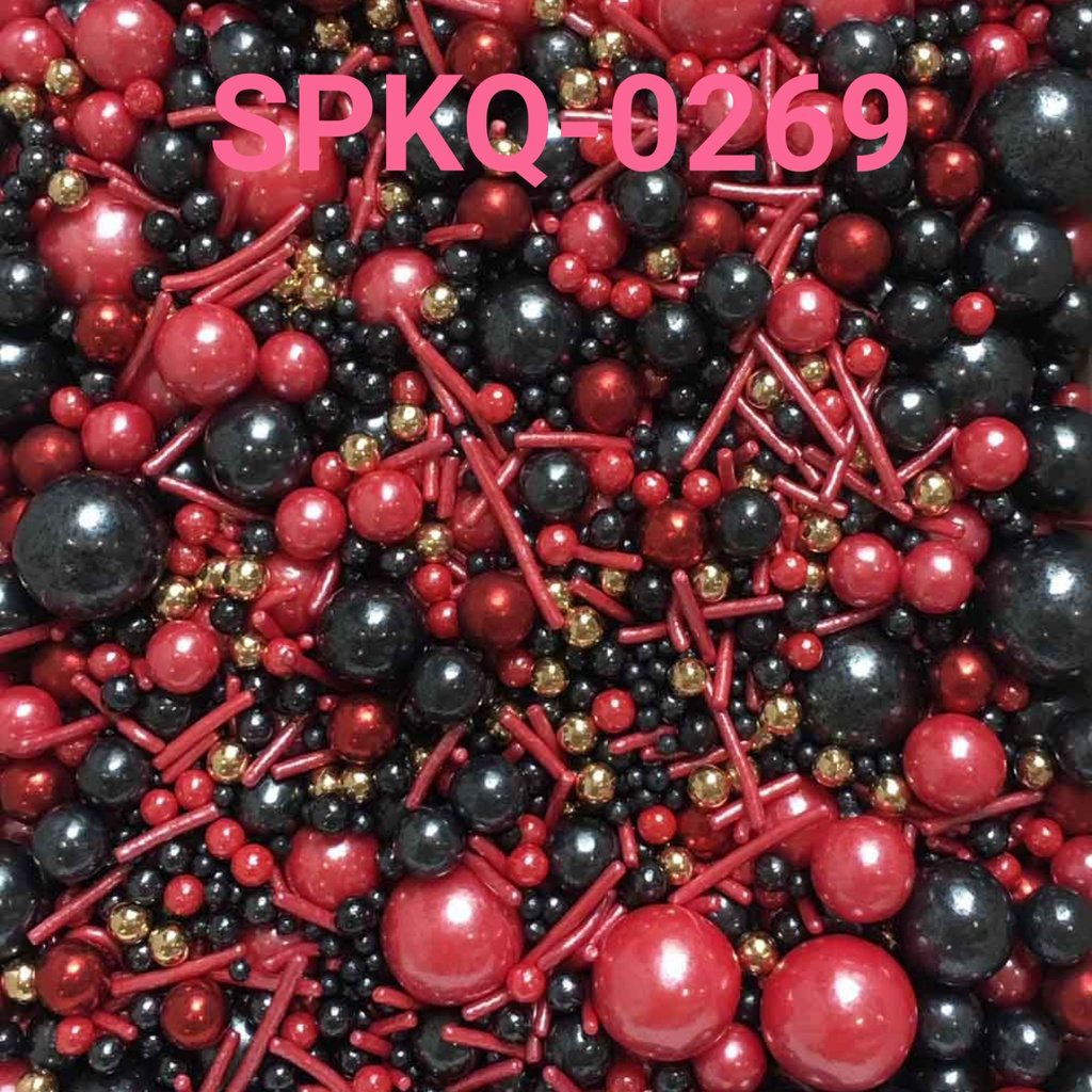 

SPKQ-0269 Sprinkles sprinkle springkel 250gr mutiara hitam merah emas yamama baking grosir murah sprinkles cake dekorasi mutiara trimit decoration story sprinklestory sprinklesstory sprinkle story yamama baking