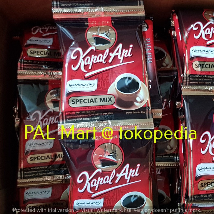 

H2J021 Kopi Kapal Api Spesial Mix 1 Renceng / 10 Sachet / Sashet / Saset / Pc Hyh1Yjj