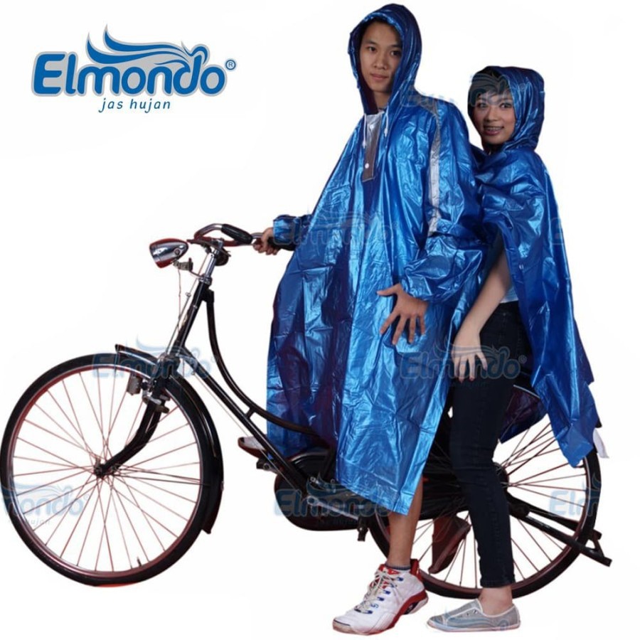 Jas Hujan Ponco PASANGAN COUPLE Waterproof Anti Air ELMONDO 708