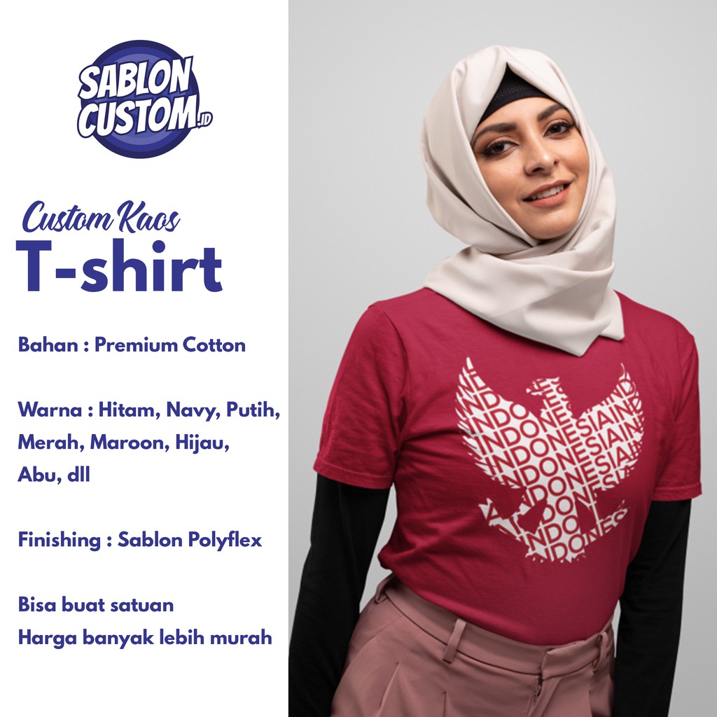 kaos custom / custom kaos / kaos pria / kaos wanita / tshirt custom / Custom tshirt / sablon kaos